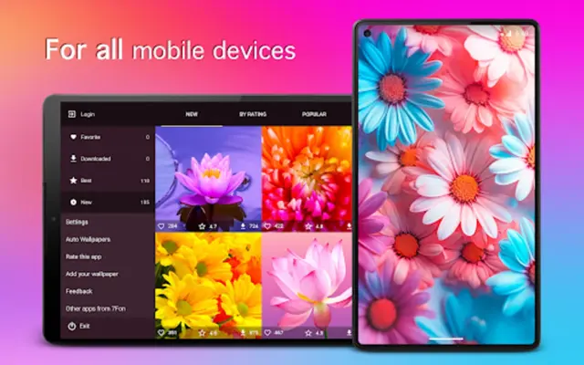 Flower Wallpapers 4K android App screenshot 0